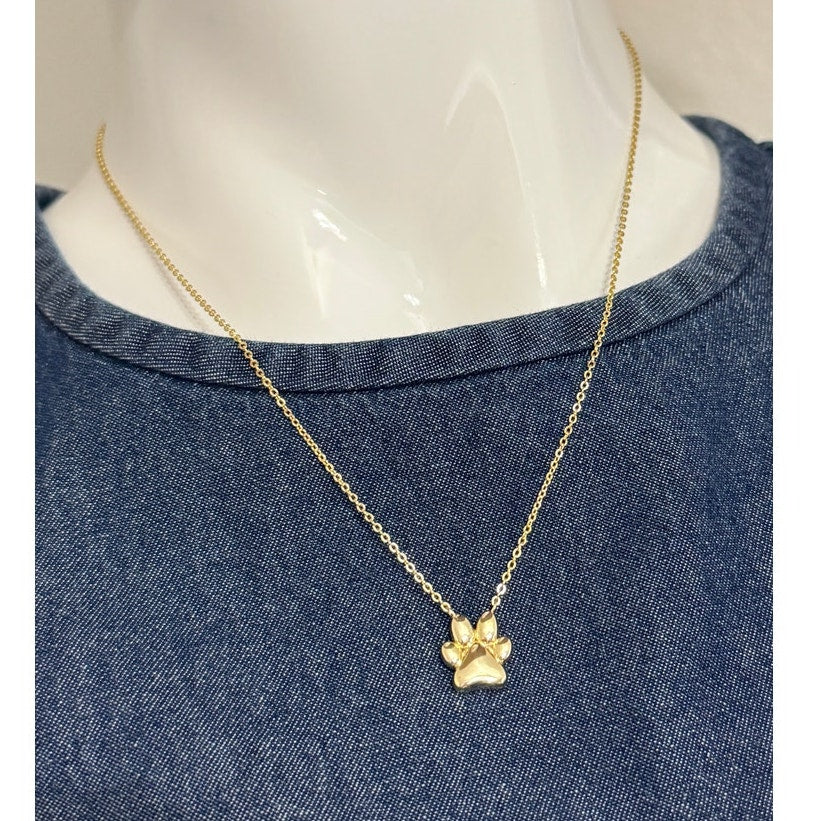 Paw Pendant Neckalce