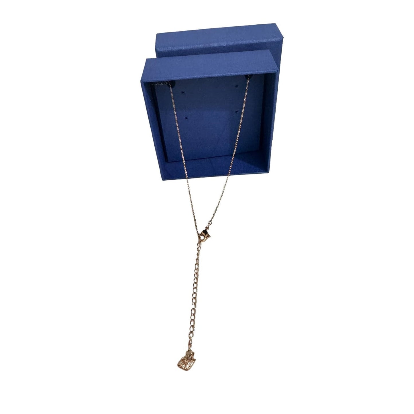 SWAROVSKI Funk Rose Gold Tone Plated Chevron Necklace New