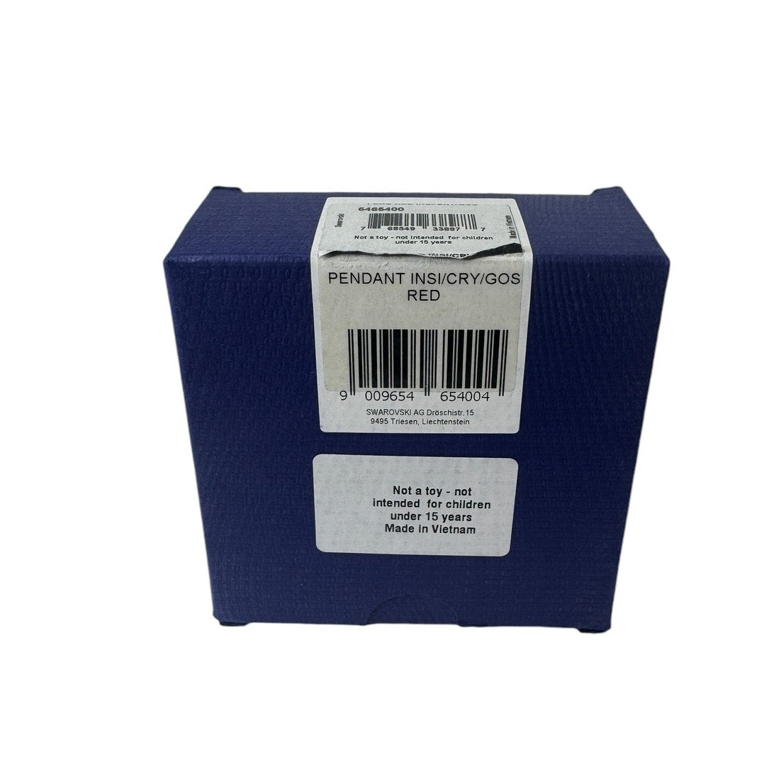 Swarovski Iconic Red Swan Pendant Necklace