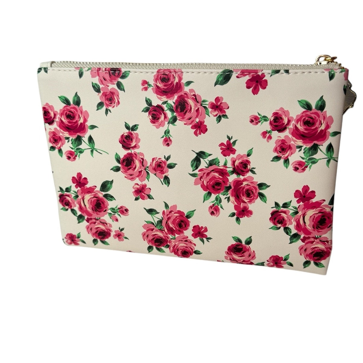 MOM Cosmetic or Pencil Bag Roses Design