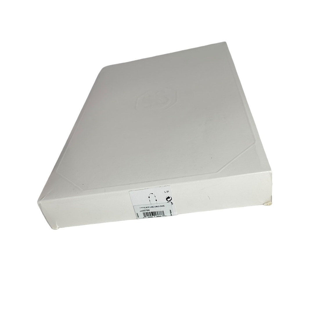 Swarovski Somnia necklace Long, Brown, Gold-tone plated