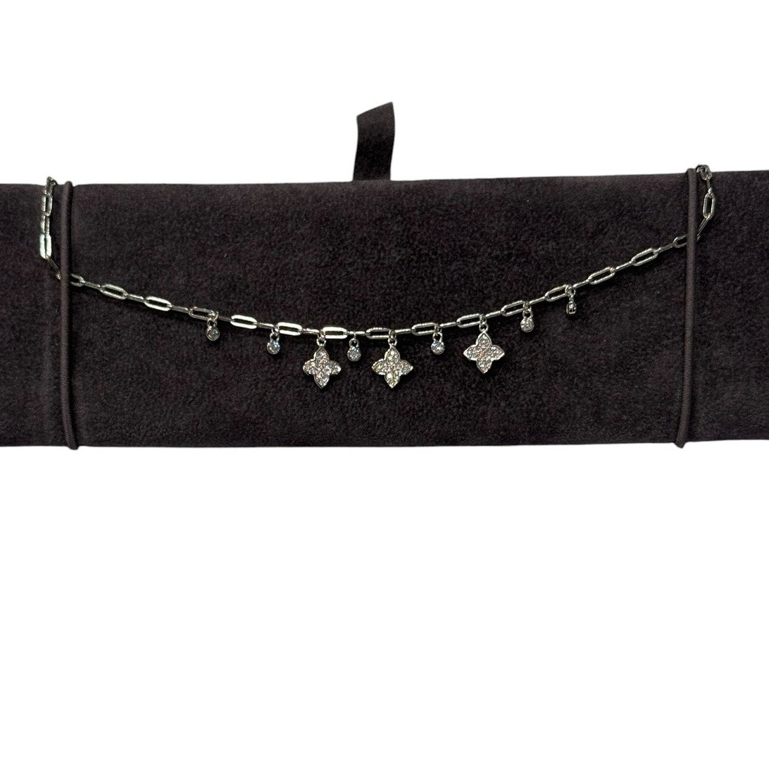 Anklet Chic Dangling Charm Design 925 sterling silver