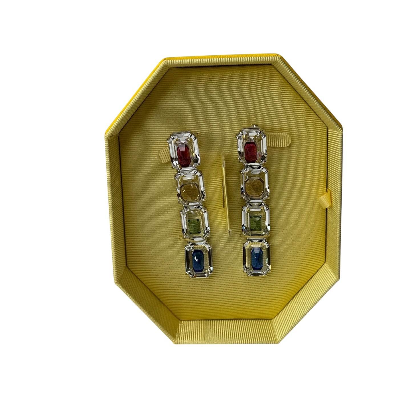 Swarovski Millenia Asymmetrical Crystal Ear Cuff Earring
