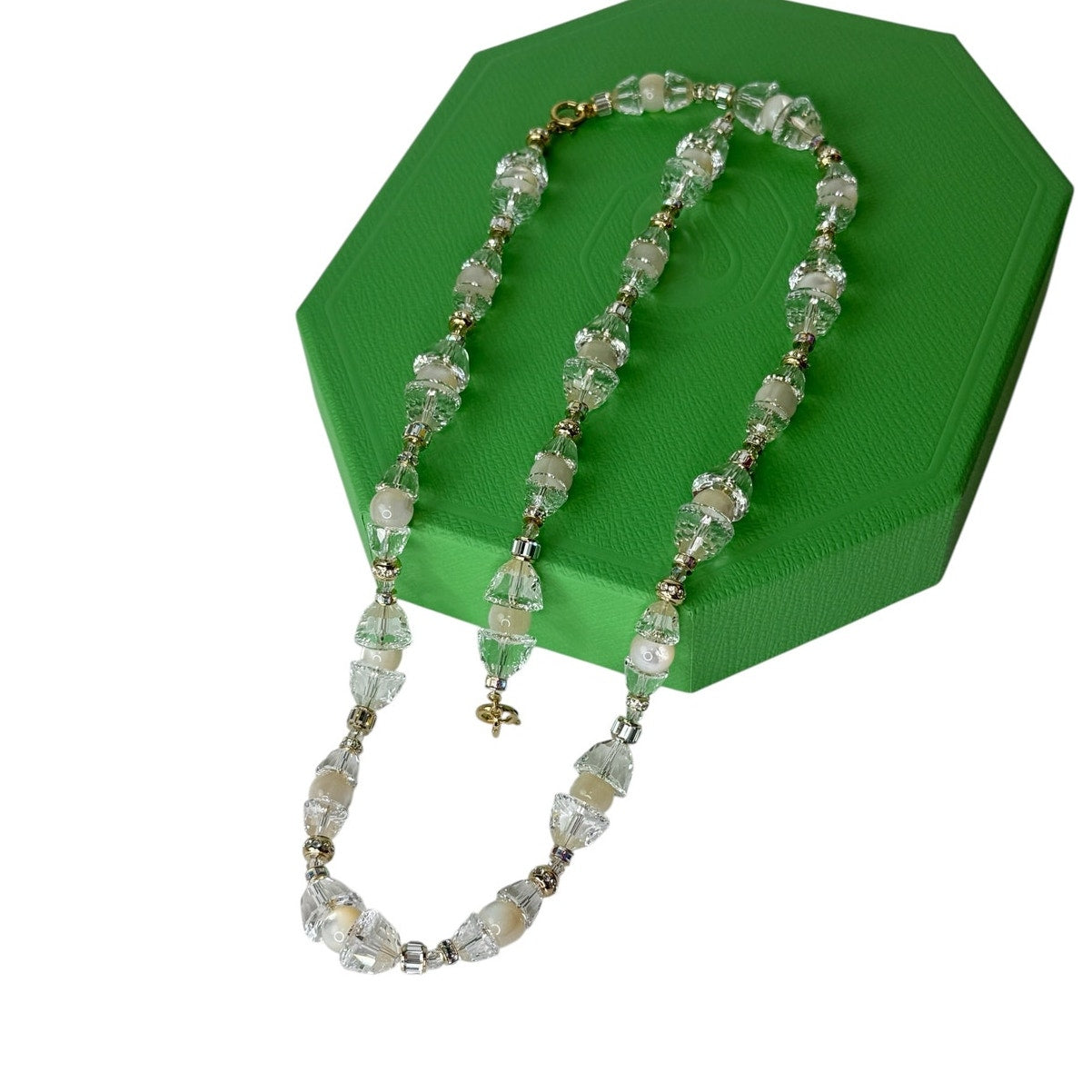 Swarovski Somnia Set White, Gold-tone plated set