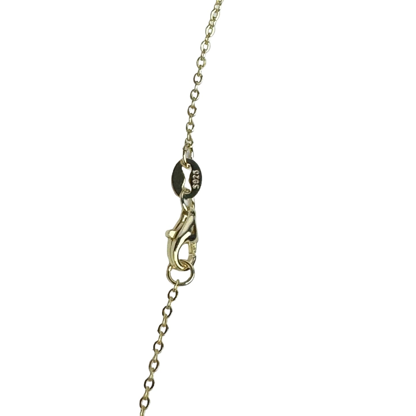 Mom Heart Necklace 925 sterling silver / 18 K gold plated