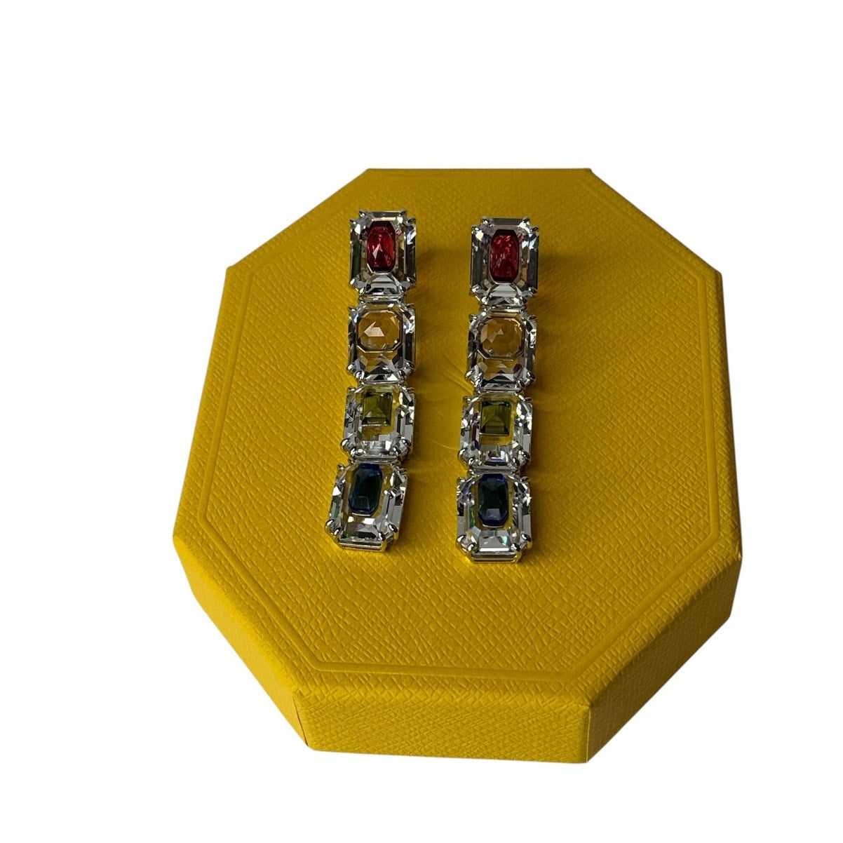Swarovski Millenia Asymmetrical Crystal Ear Cuff Earring