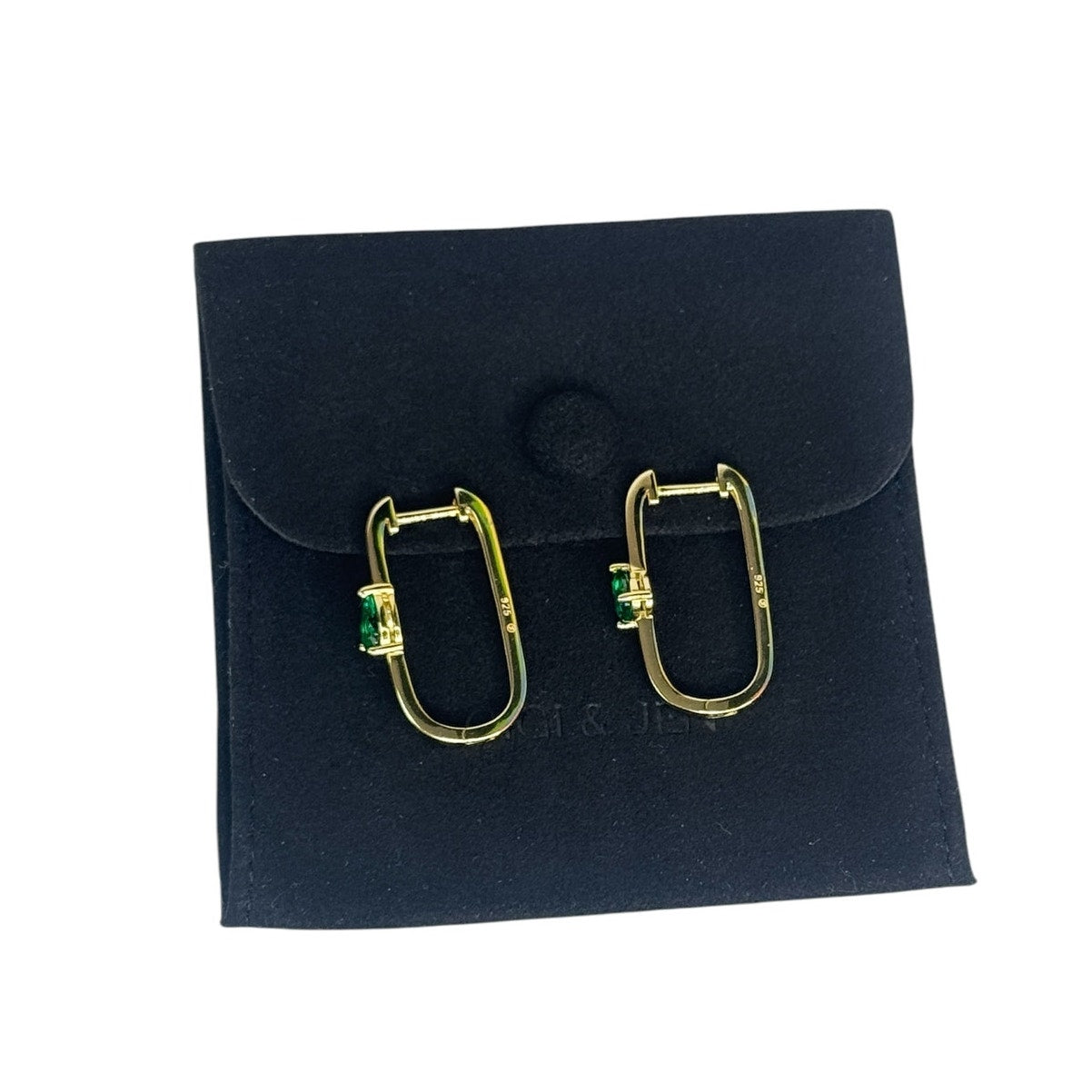Large Oval Hoop Earrings