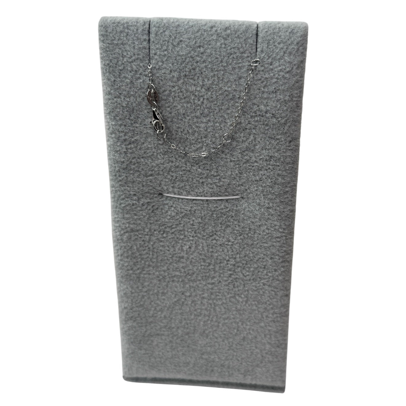 Blue Heart of Shine Silver Necklace