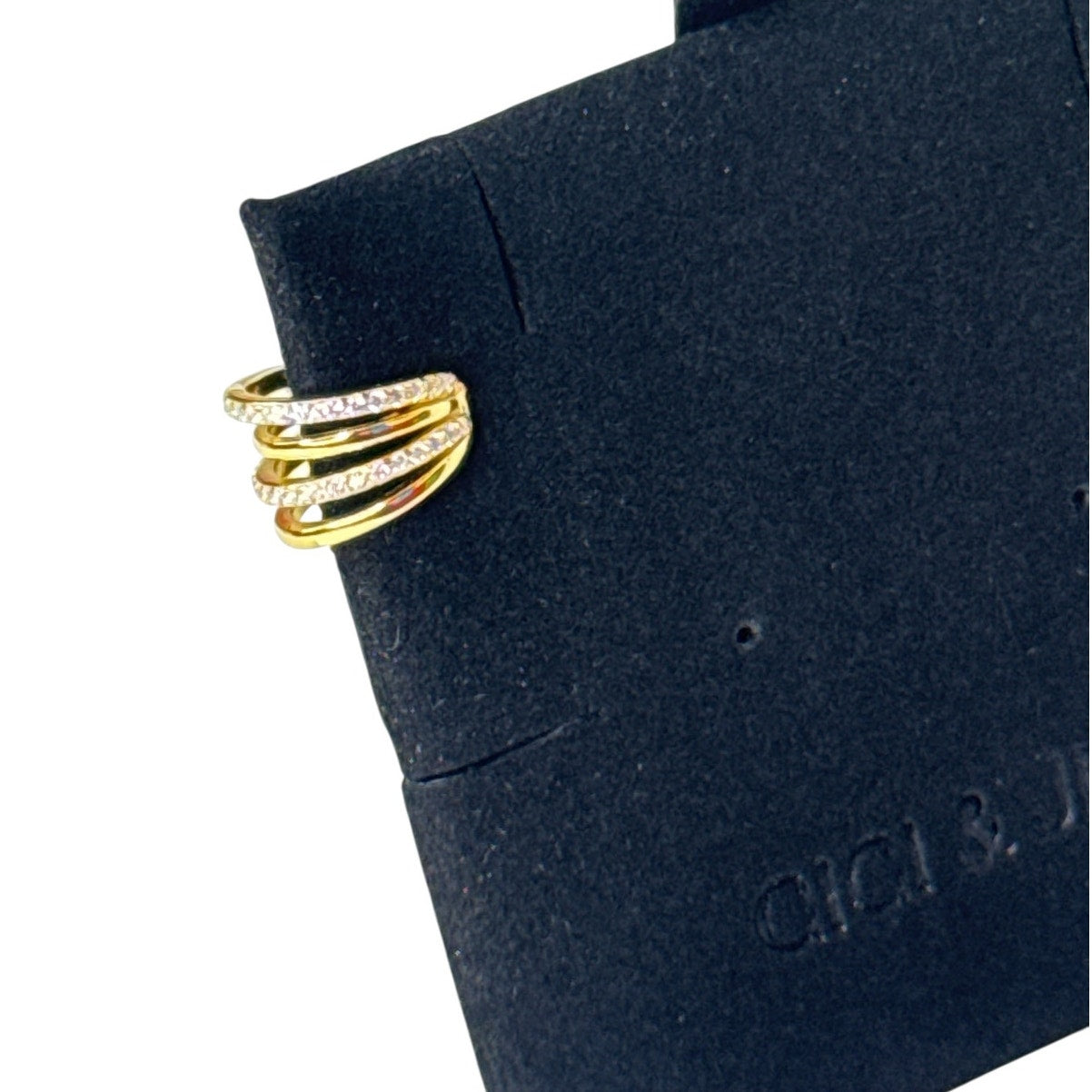 Ear Cuff Earring for Women Non Pierced Cartilage Gold Color