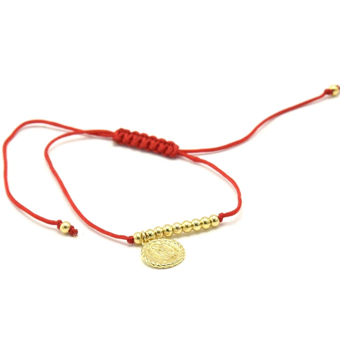 Red String Virgen de Guadalupe Protection Bracelet