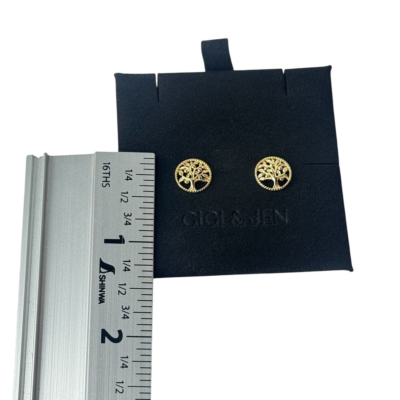 Tree of Life Stud Earrings for Women Elegant, Minimalist Nature Jewelry