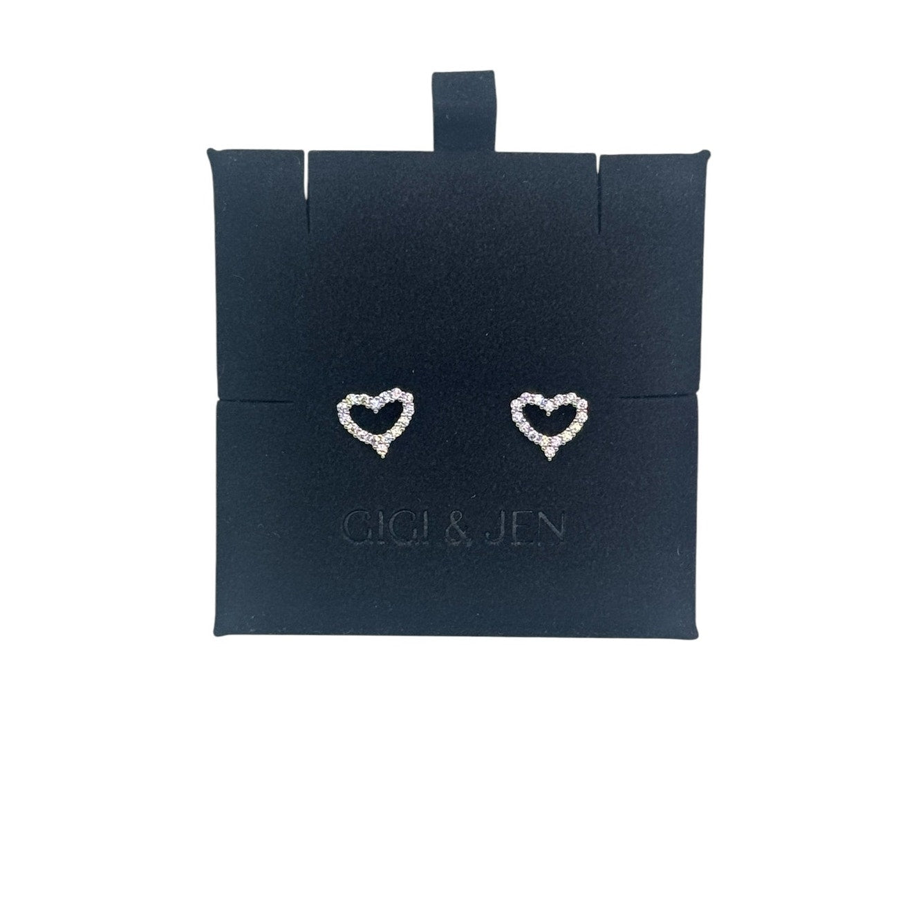 Small Heart Earrings 925 Sterling Silver