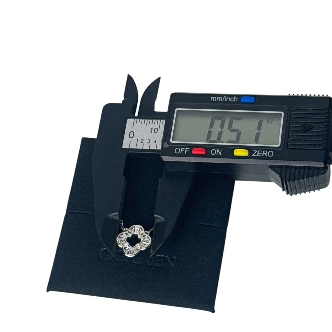 Open Clover Necklace 925 sterling silver