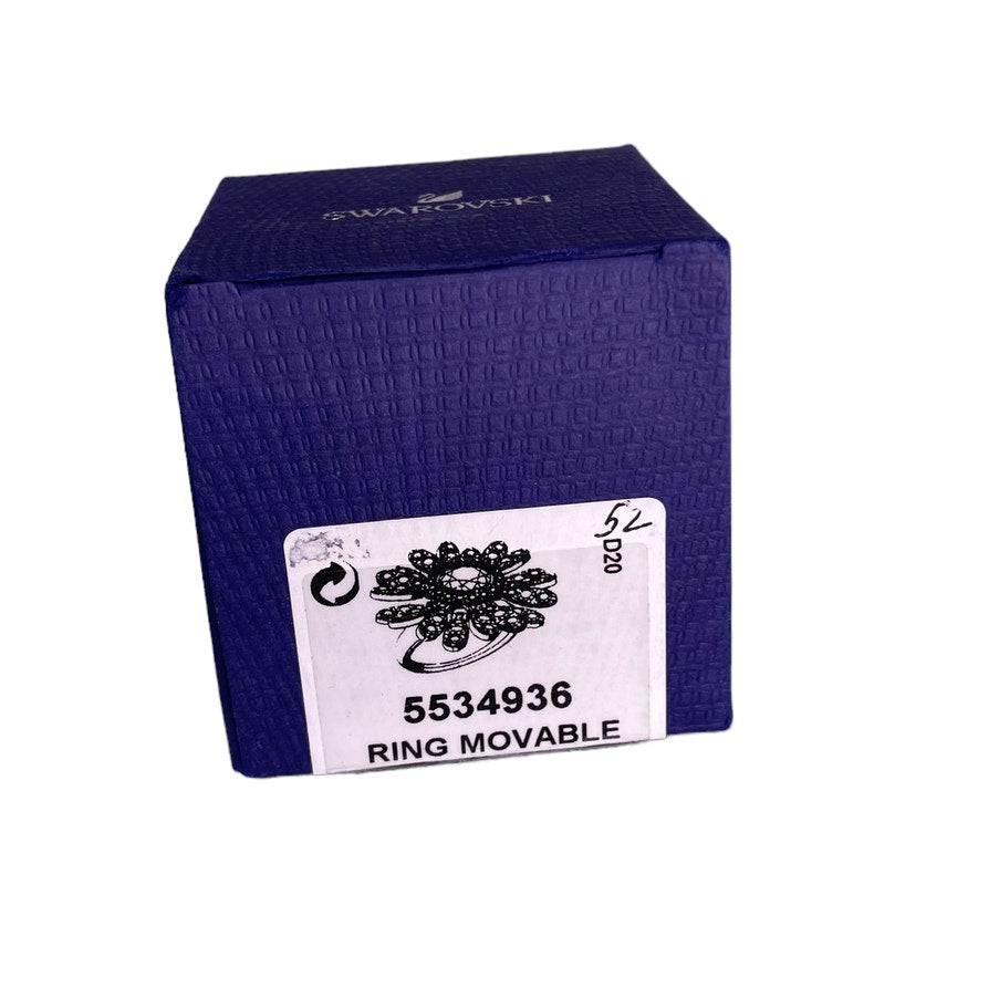 Swarovski Eternal Flower ring Flower, Yellow, Mixed metal finish 52 EUR / USA 6