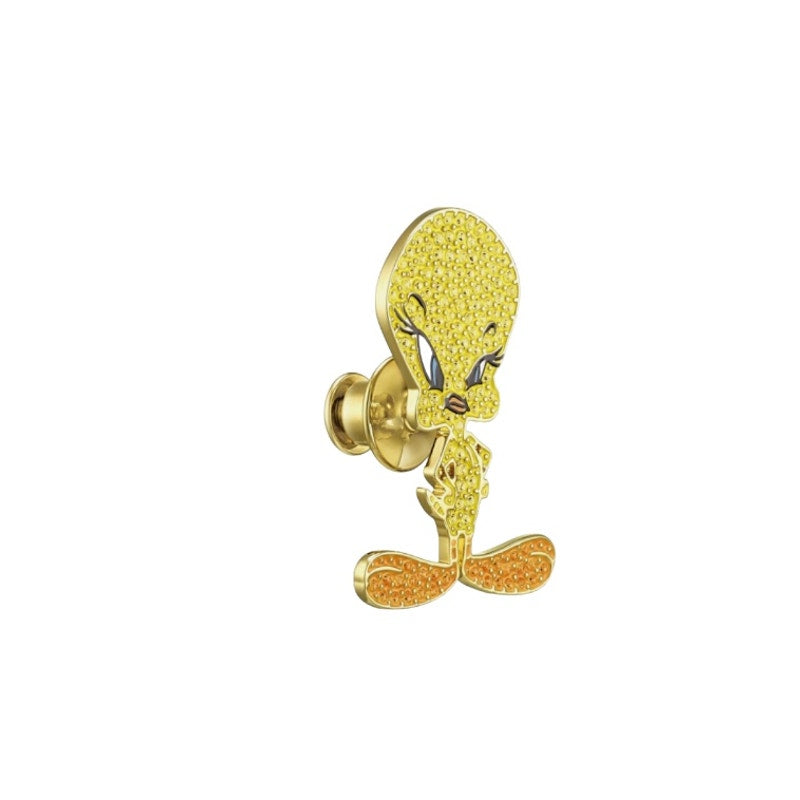 Swarovski Tweety Tie PIN Looney Tunes new