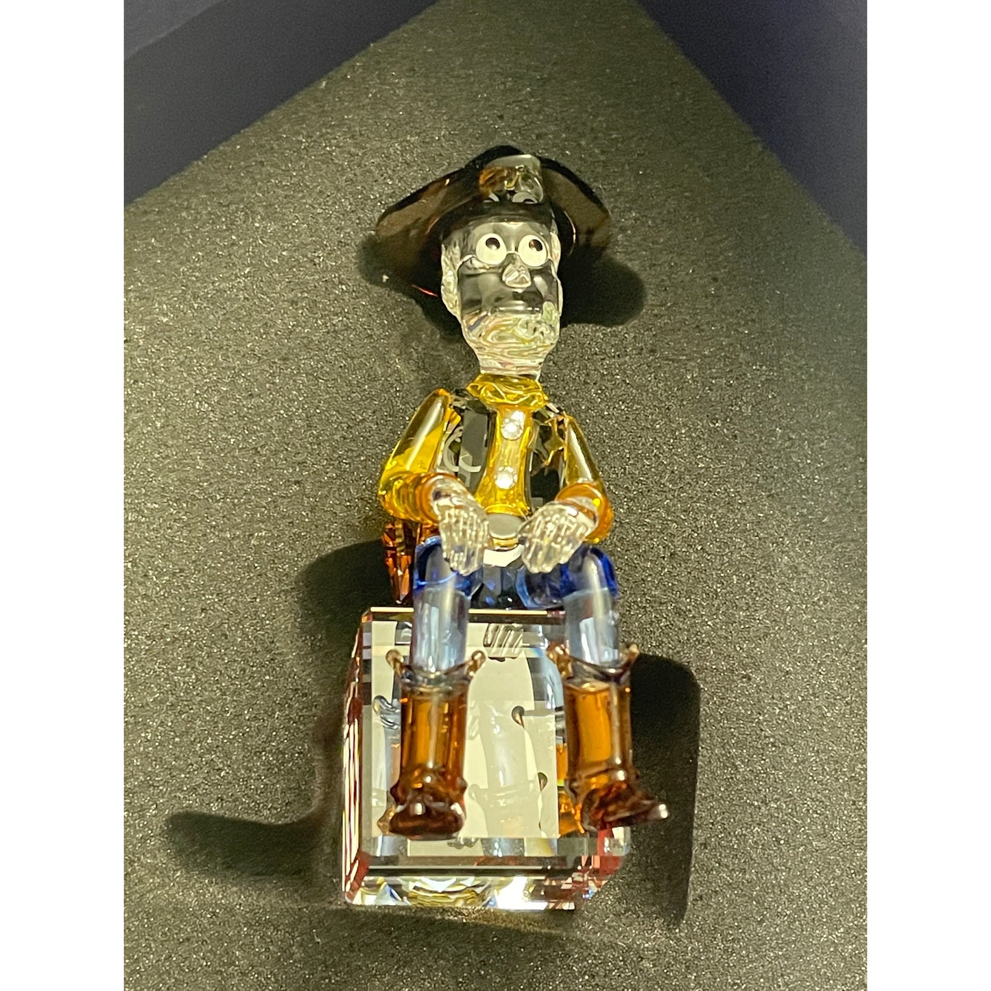 Swarovski Sheriff Woody Figurine New