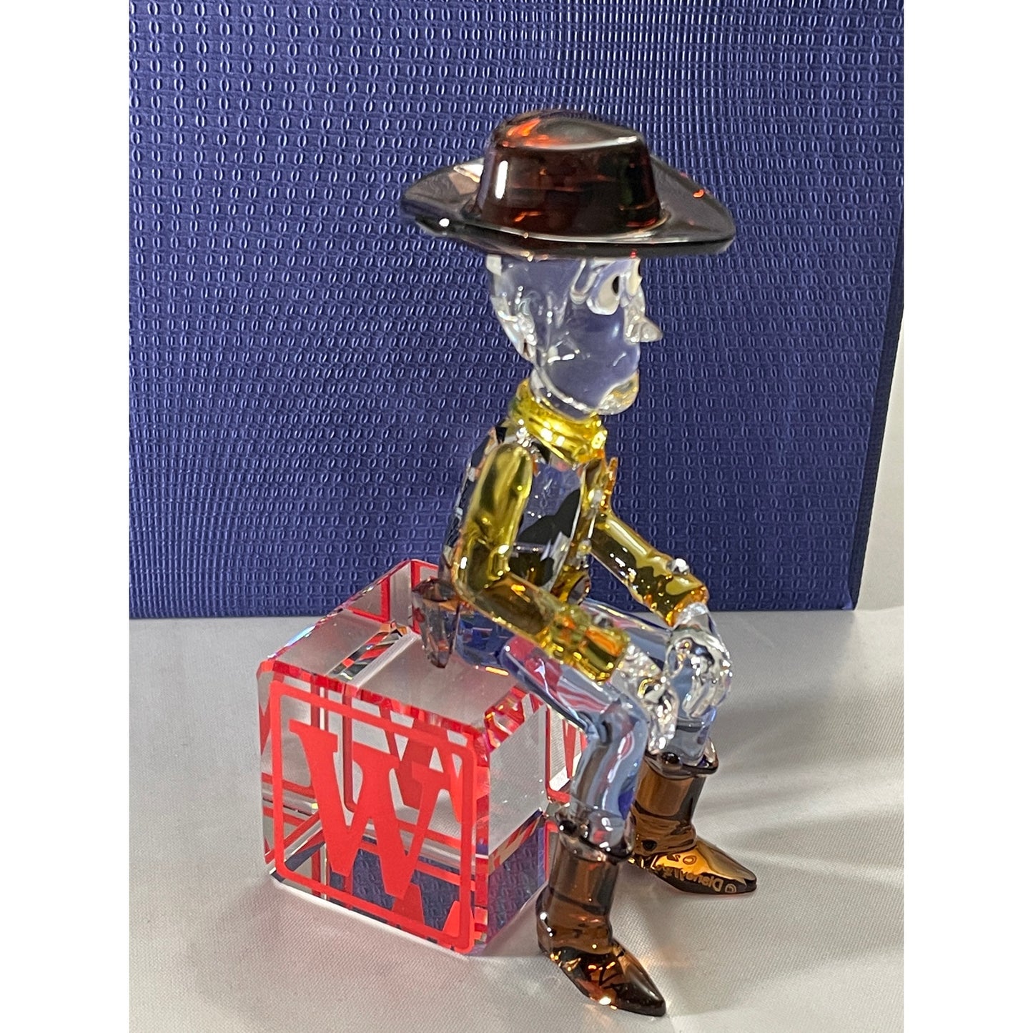 Swarovski Sheriff Woody Figurine New