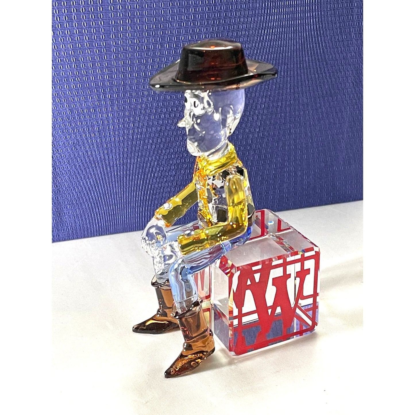 Swarovski Sheriff Woody Figurine New