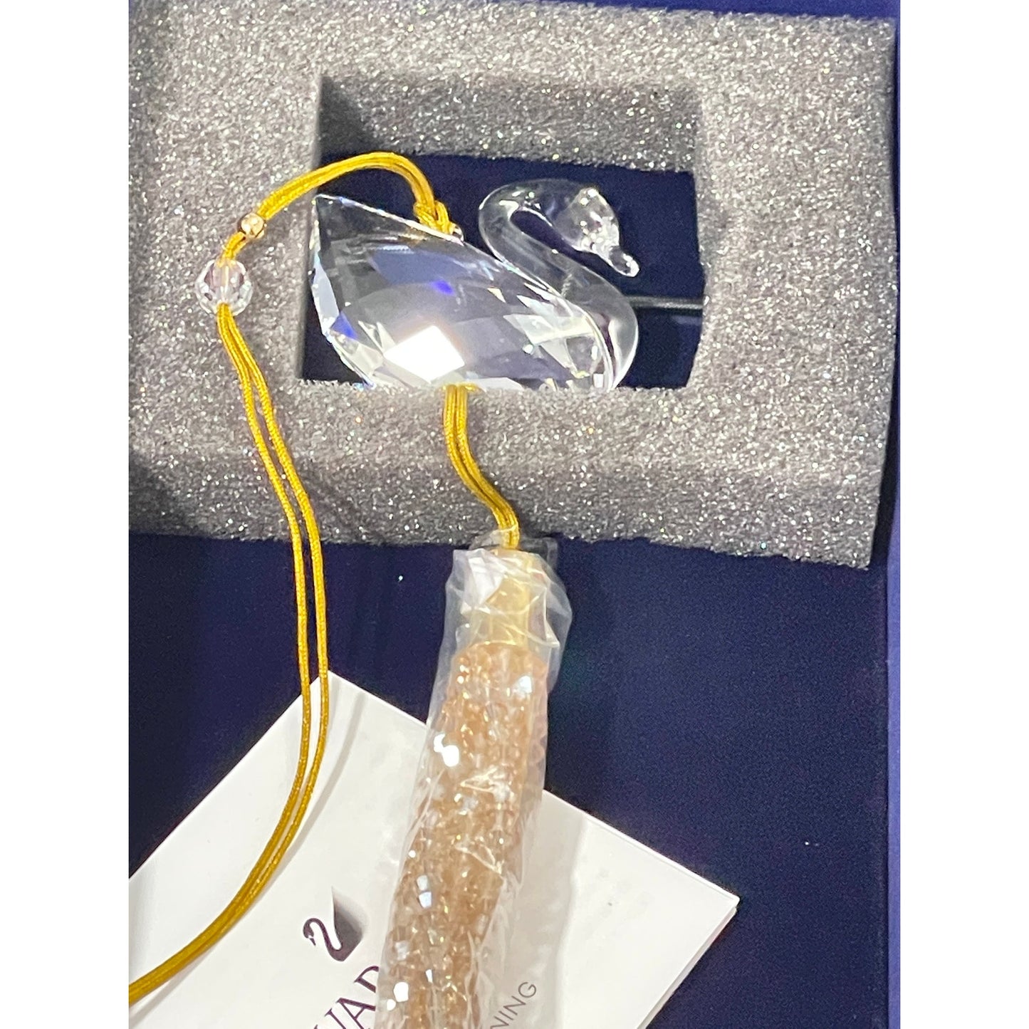 Swarovski Swan Asian Ornament New