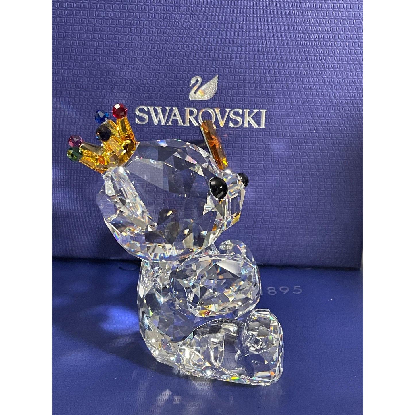 Swarovski Kris Bear Congratulations Figurine New