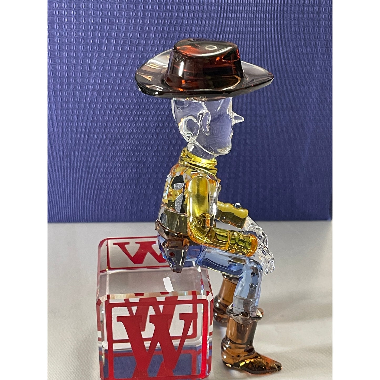 Swarovski Sheriff Woody Figurine New