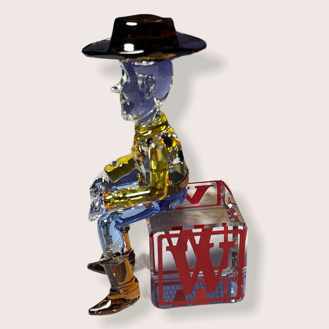 Swarovski Sheriff Woody Figurine New