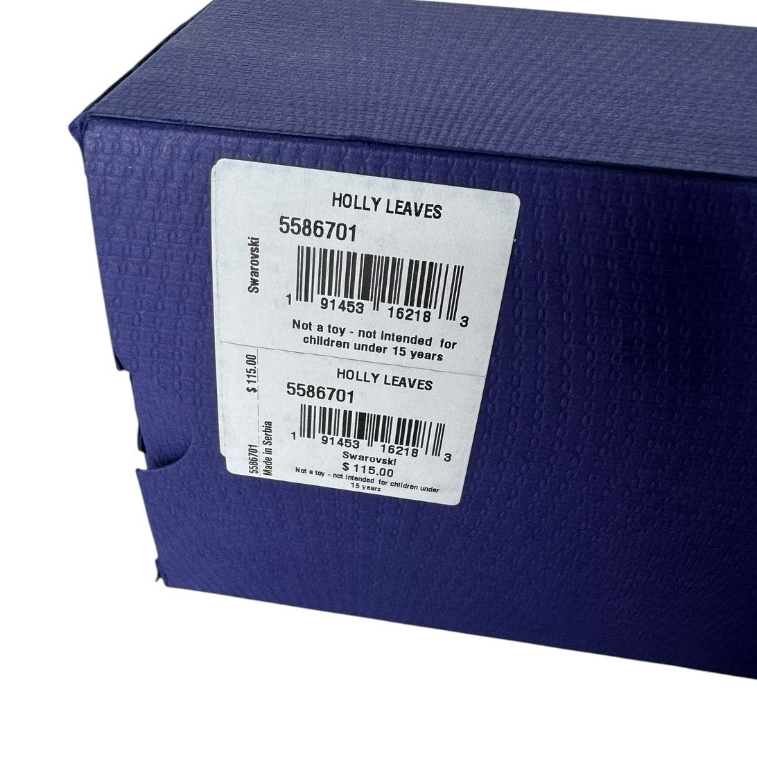 Swarovski Garden Tales Holly Leaves