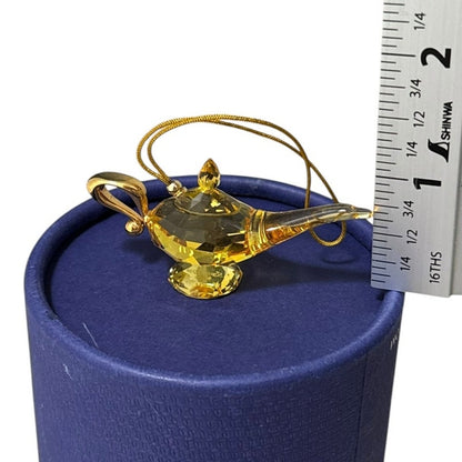 Swarovski Disney Aladdin Magic Lamp Ornament Yellow