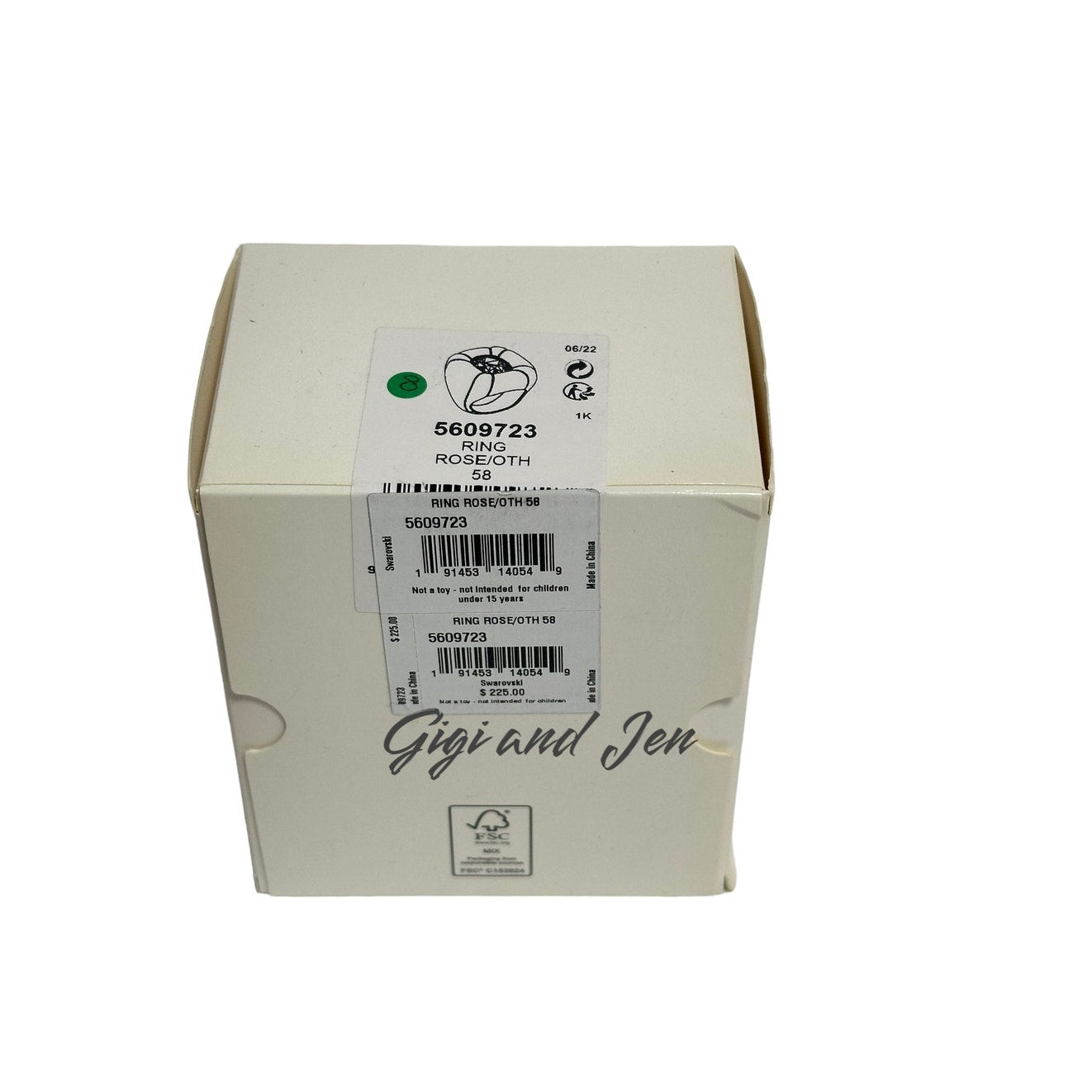 Swarovski Dulcis cocktail ring Cushion cut, Pink  58 / 8 USA