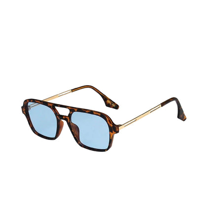 Jordan Double-bridge aviator frames featuring lightweight metal arms sunglasses