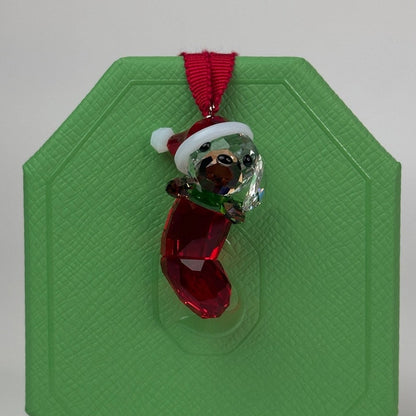 Swarovski Christmas Holiday Cheers Beagle Ornament Christmas