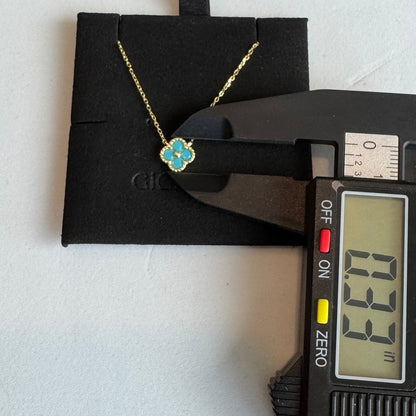 Necklace & Bracelet turquoise floral Jewelry Set