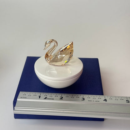 Swarovski Keepsake Decorative Box Swan home decor