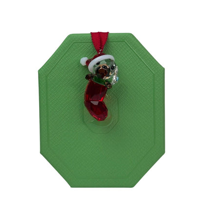 Swarovski Christmas Holiday Cheers Beagle Ornament Christmas