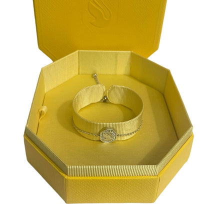 Swarovski Signum Bracelet, Swan, Rhodium Plated New