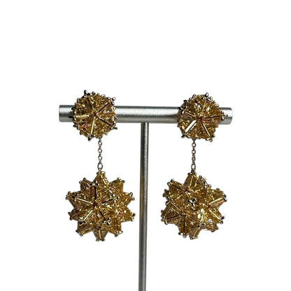 Swarovski Curiosa drop earrings  three-dimensional Geometric shape