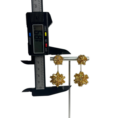 Swarovski Curiosa drop earrings  three-dimensional Geometric shape