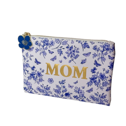 Butterfly Design Pouch for Makeup or Stationery Gift for Mom