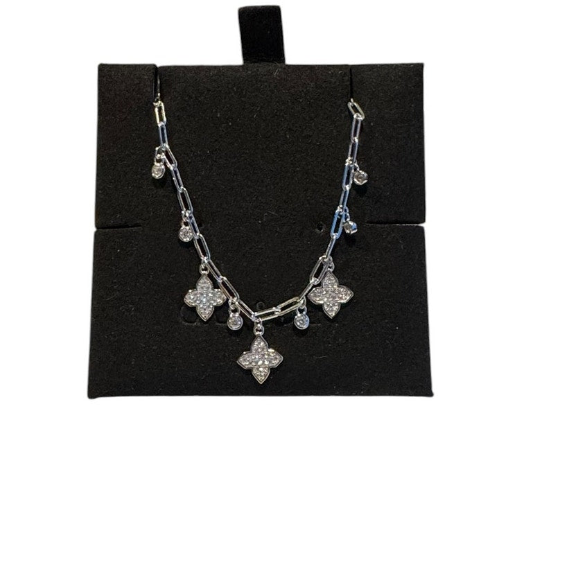 Anklet Chic Dangling Charm Design 925 sterling silver