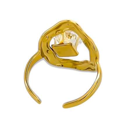Luxe Orbit Ring adjustable