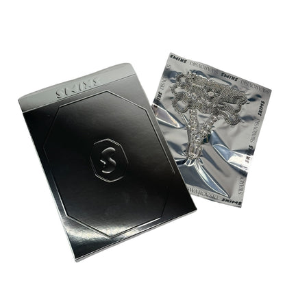 Swarovski x Skims Y Body Chain (Silver)