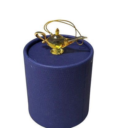 Swarovski Disney Aladdin Magic Lamp Ornament Yellow