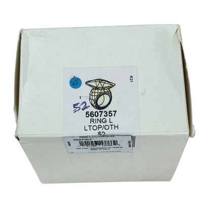 Swarovski Lucent cocktail ring Oversized crystal, Octagon cut, Yellow 52  / USA6