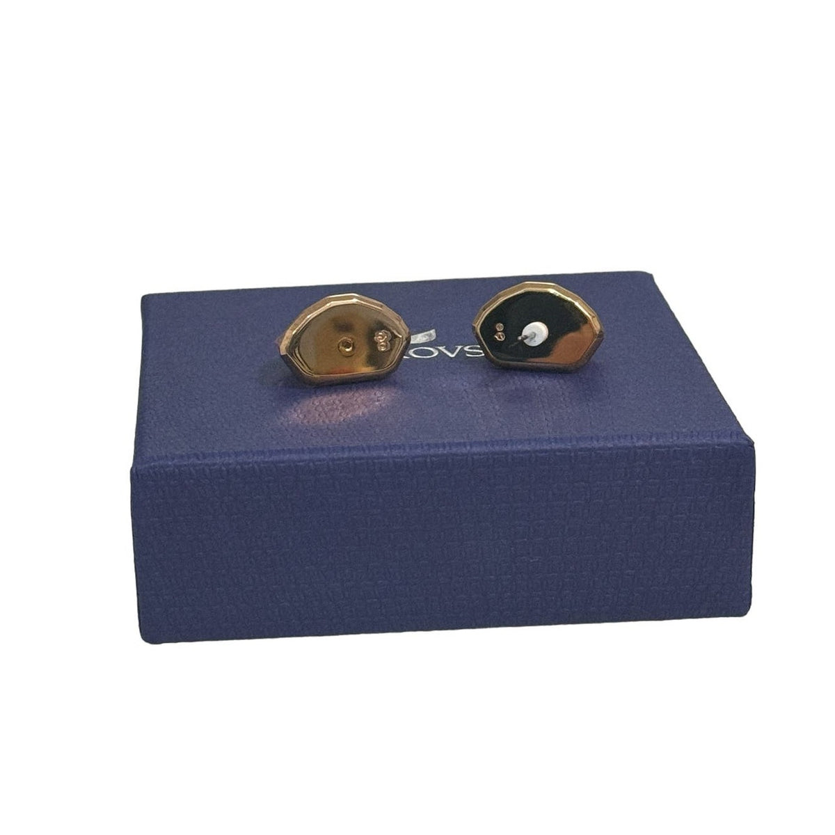 Swarovski Lucent stud earring SINGLE, Pink, Rose gold-tone plated