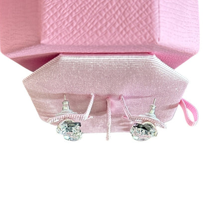 Swarovski Floating Harmonia Drop White crystal Long Earrings