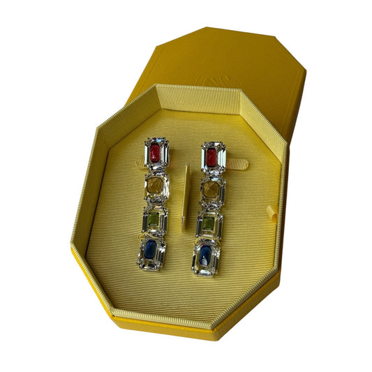 Swarovski Millenia Asymmetrical Crystal Ear Cuff Earring