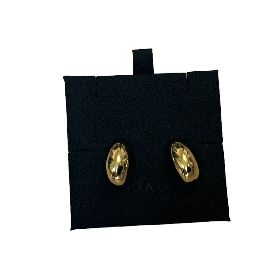 Teardrop Gold Earrings Stainless Steel Earrings for Women