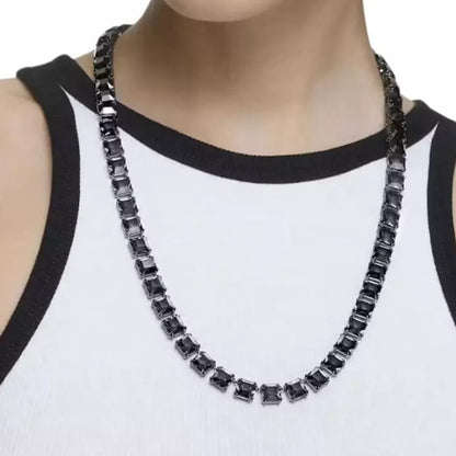 Swarovski Millenia Square Cut Crystal Necklace