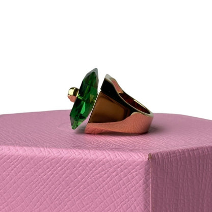 Swarovski Numina cocktail ring Octagon cut, Green Size 7 / EUR 55
