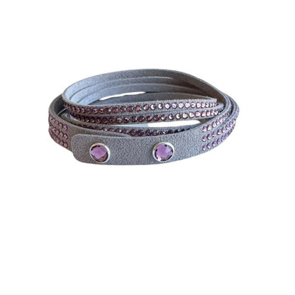 Touchstone Crystal by Swarovski wrap-star bracelet